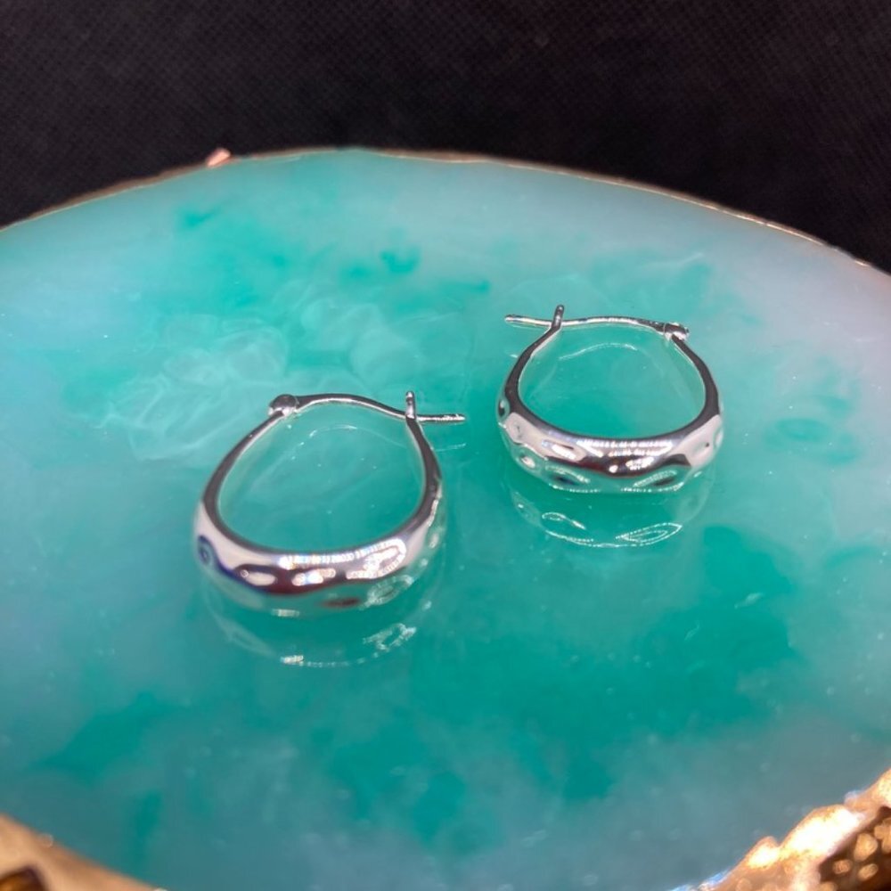 Silver Dangle Earring - Picture 9 of 12